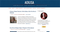 Desktop Screenshot of aoiusa.org