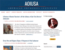 Tablet Screenshot of aoiusa.org